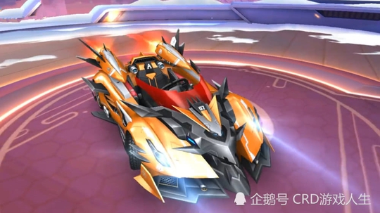 QQ飞车手游：首辆橙色喷焰A车，赤橙梦魇！